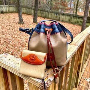 Dooney & Bourke Teton mini drawstring and wallet